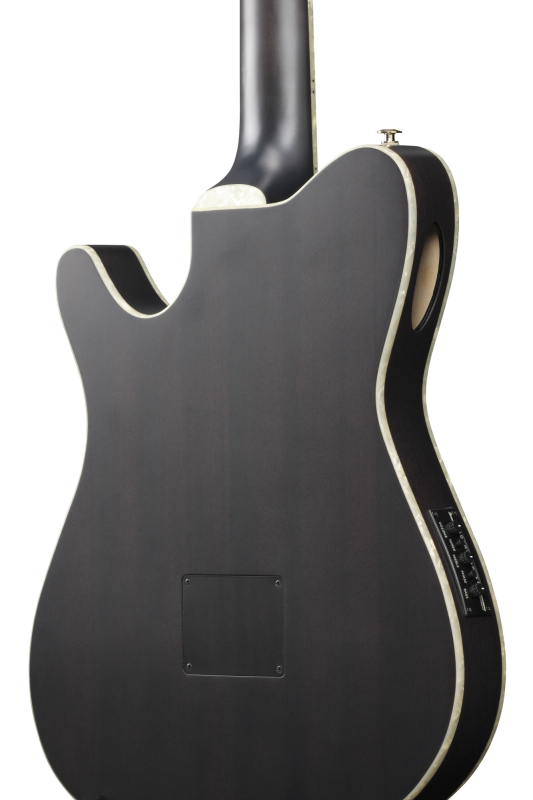 Ibanez Signature Tim Henson TOD10N, Sitka Fichte massiv/ Sapele, Pickup, Cutaway, Slimline